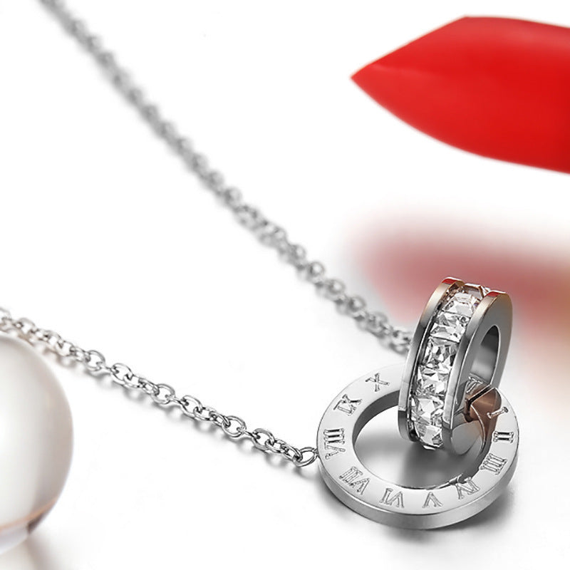 White Gold Pendant Necklace