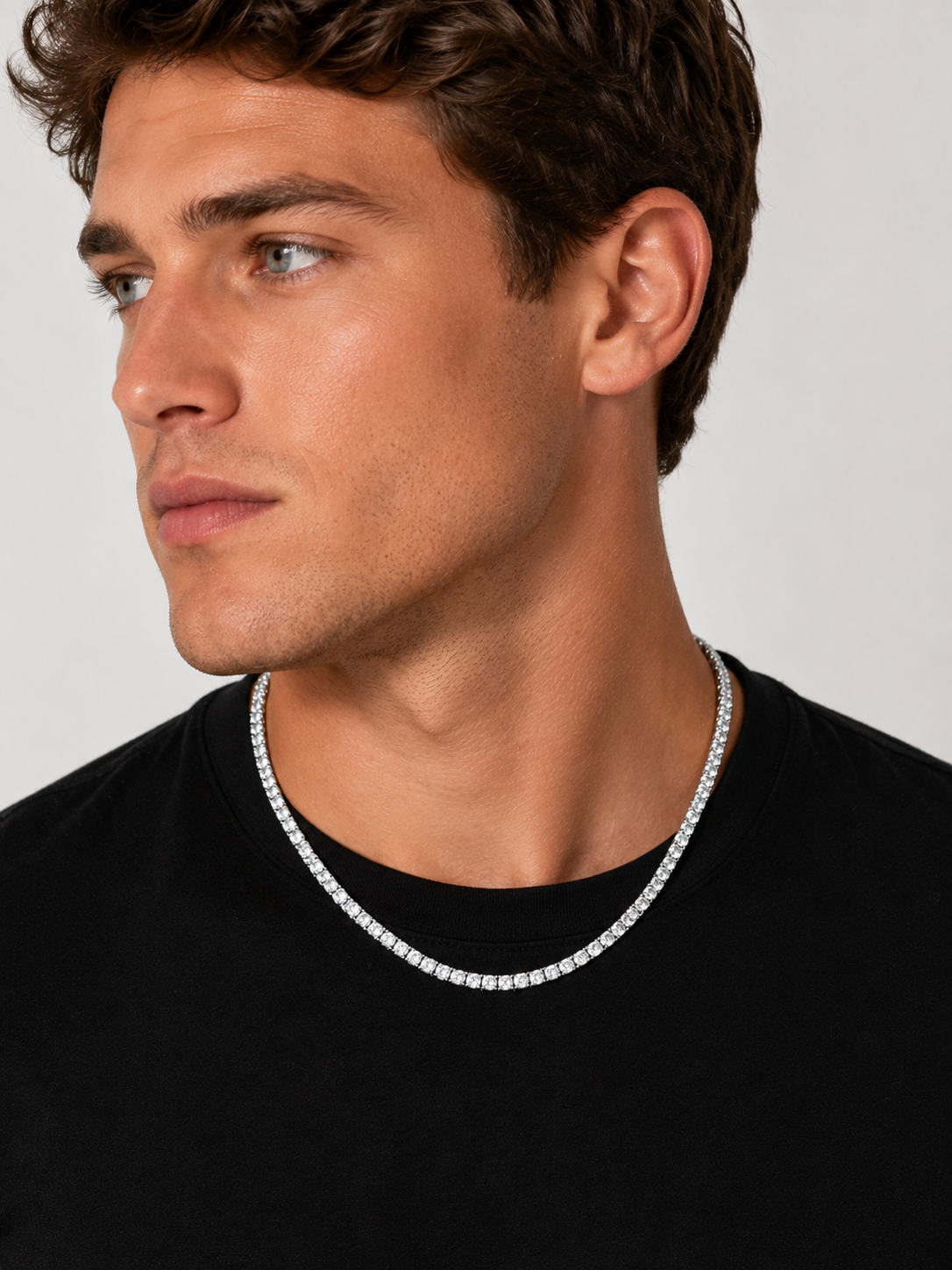 Titan Ice 3mm Tennis Necklace