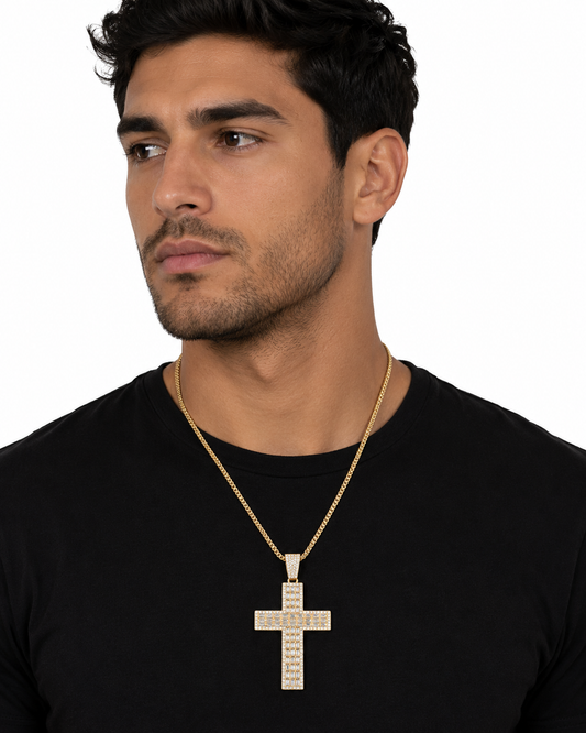 Straight Gold Pendant