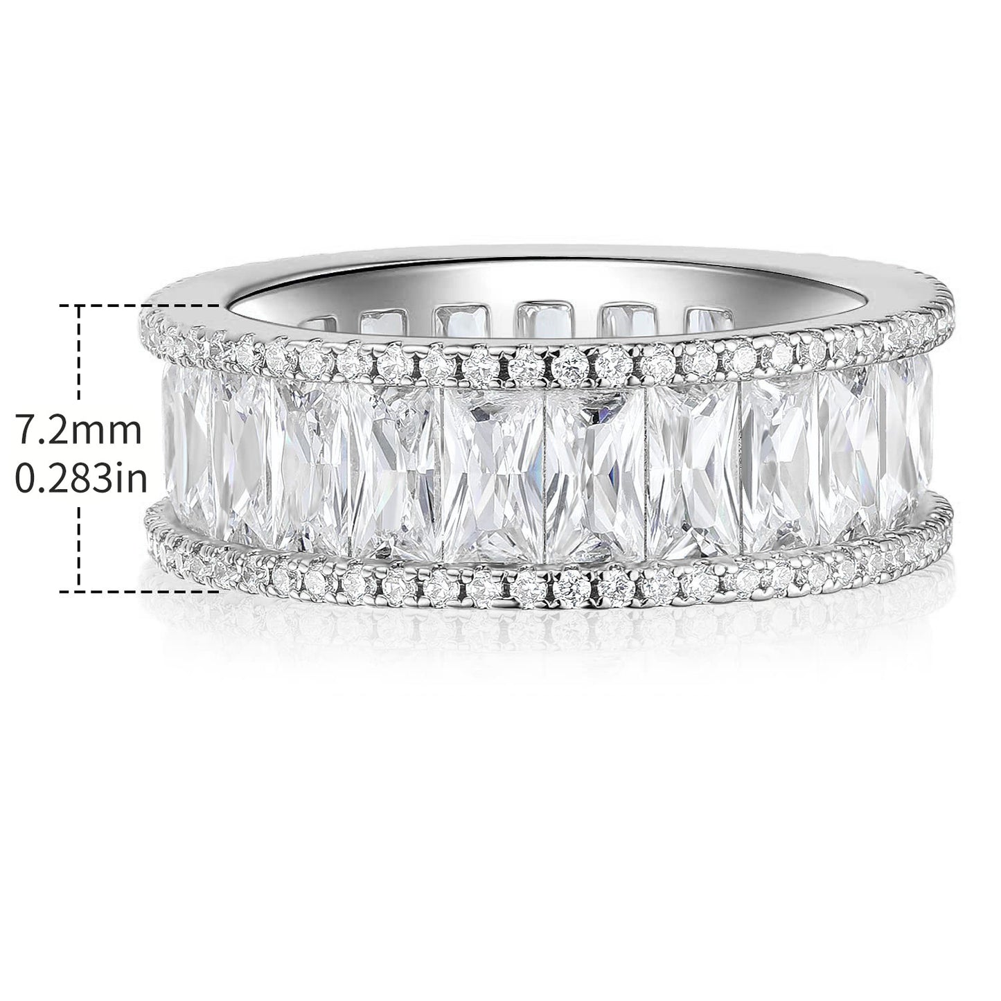 Baguette Eternity Diamond Ring