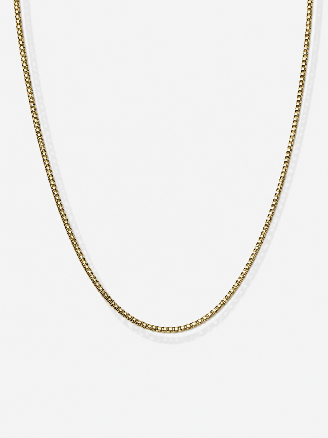 Lumière Box Chain Necklace