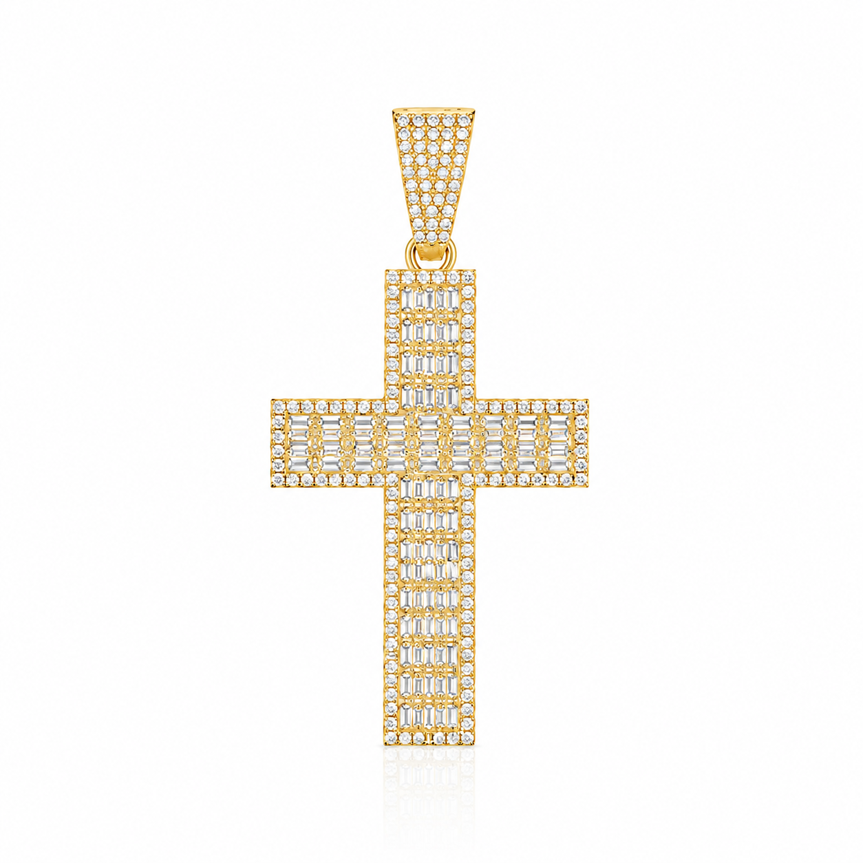 Straight Gold Pendant