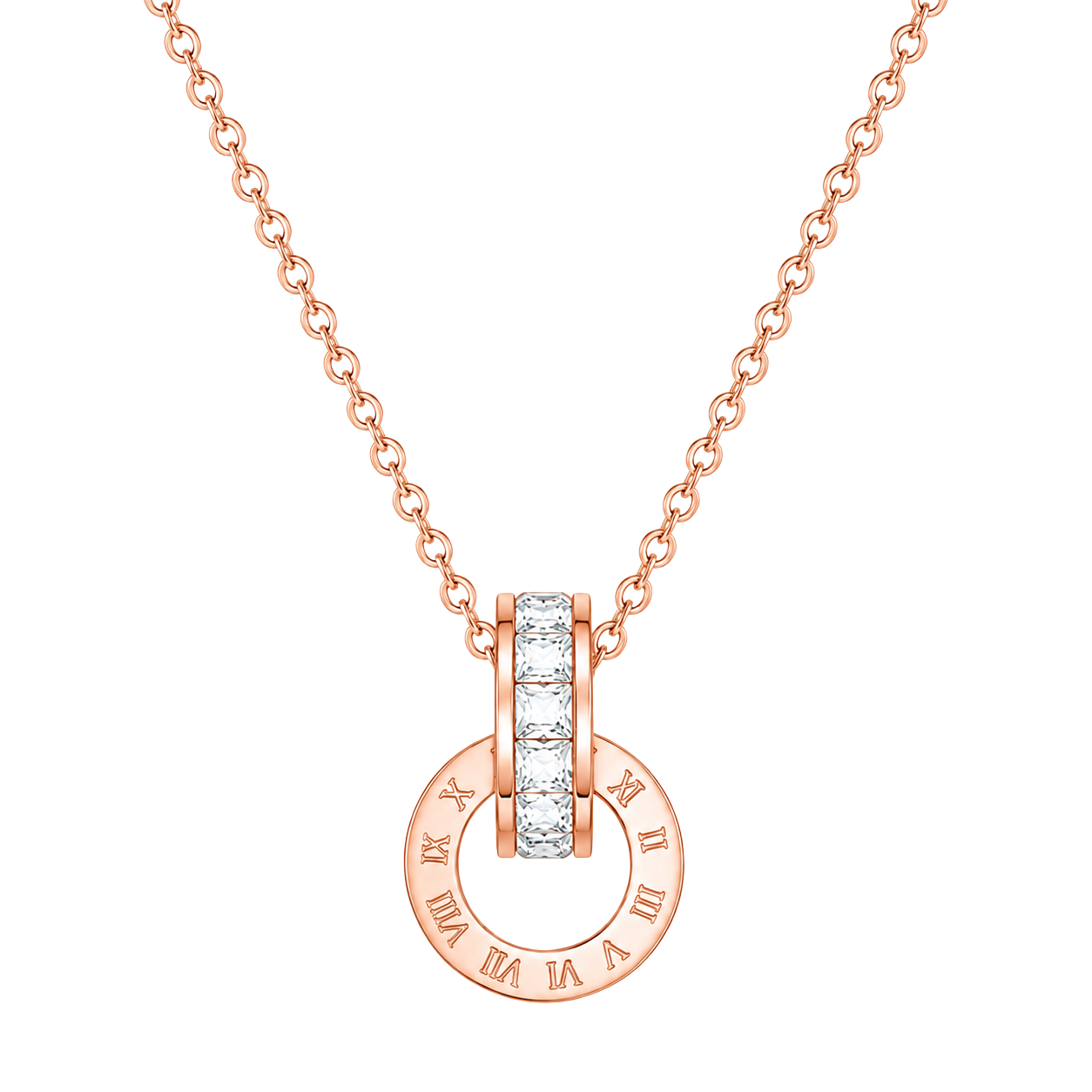 Rose Gold Pendant Necklace