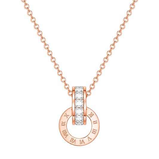 Rose Gold Pendant Necklace