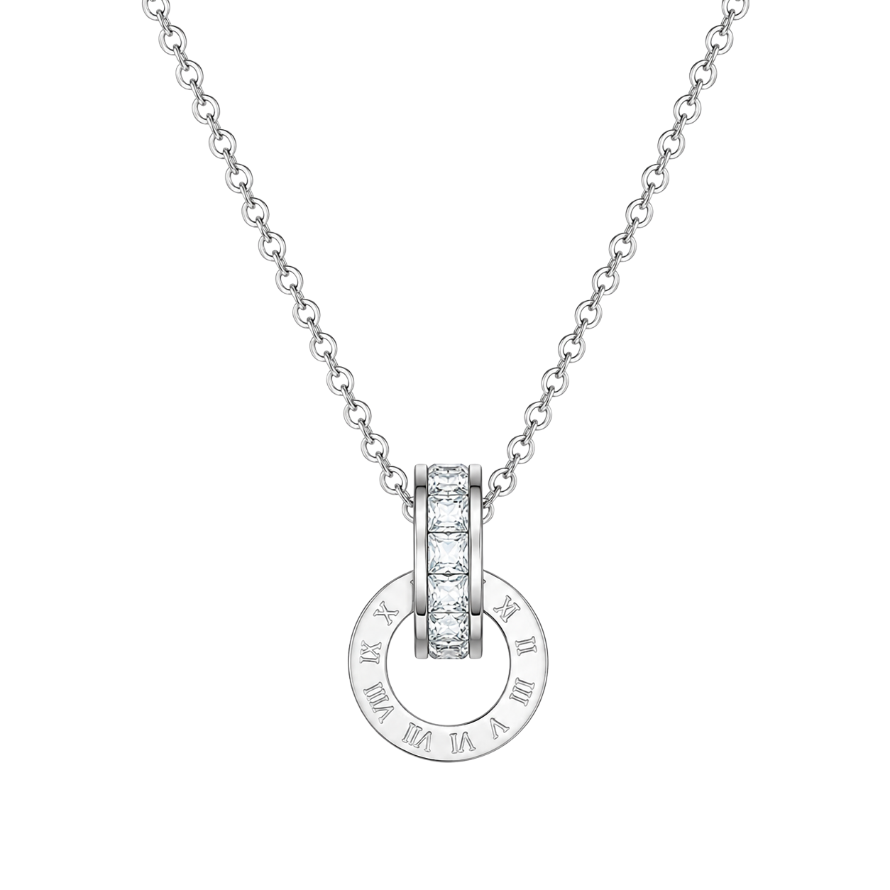 White Gold Pendant Necklace