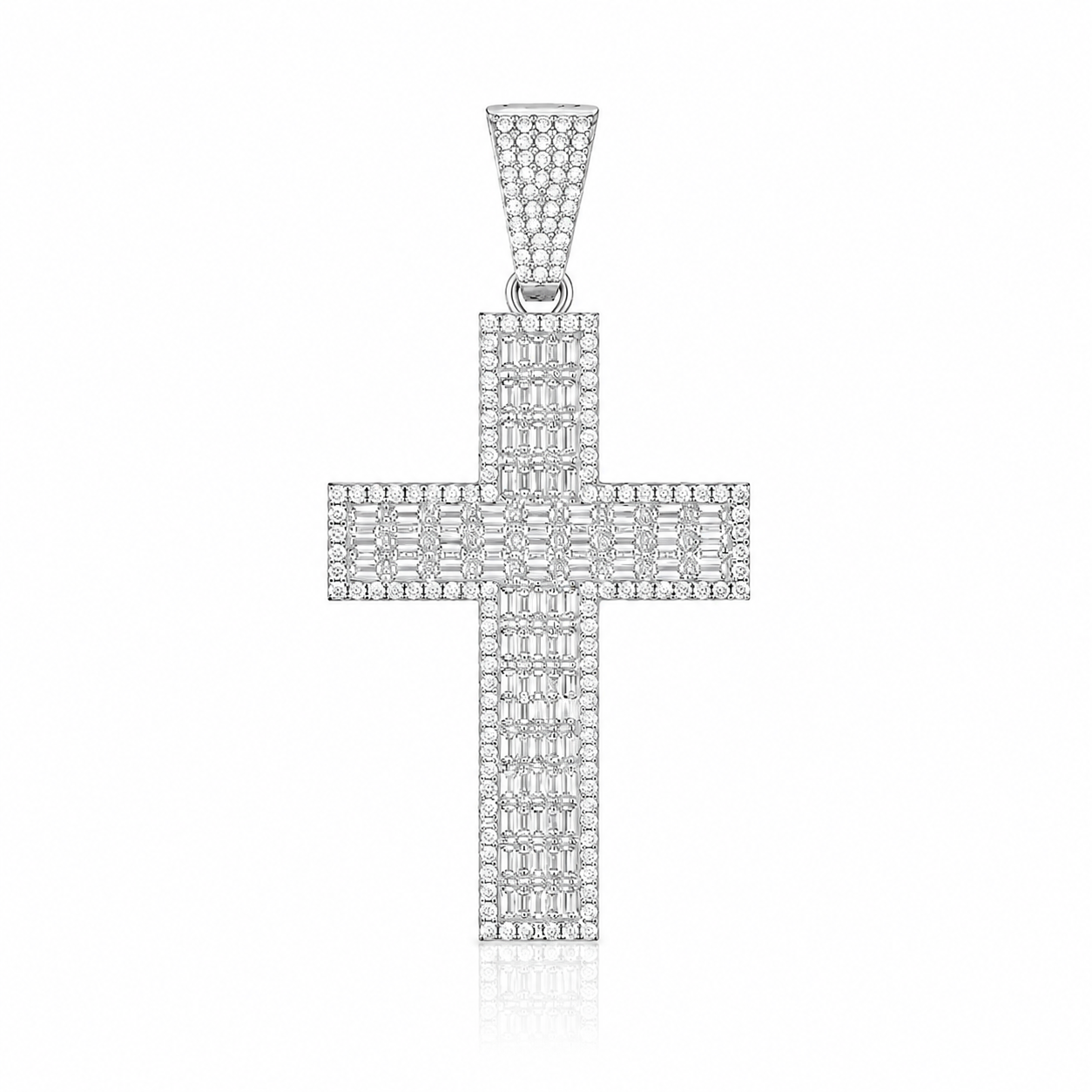 Straight Silver Pendant