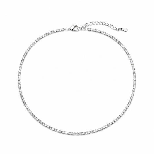 2mm Diamond Necklace for Teenagers