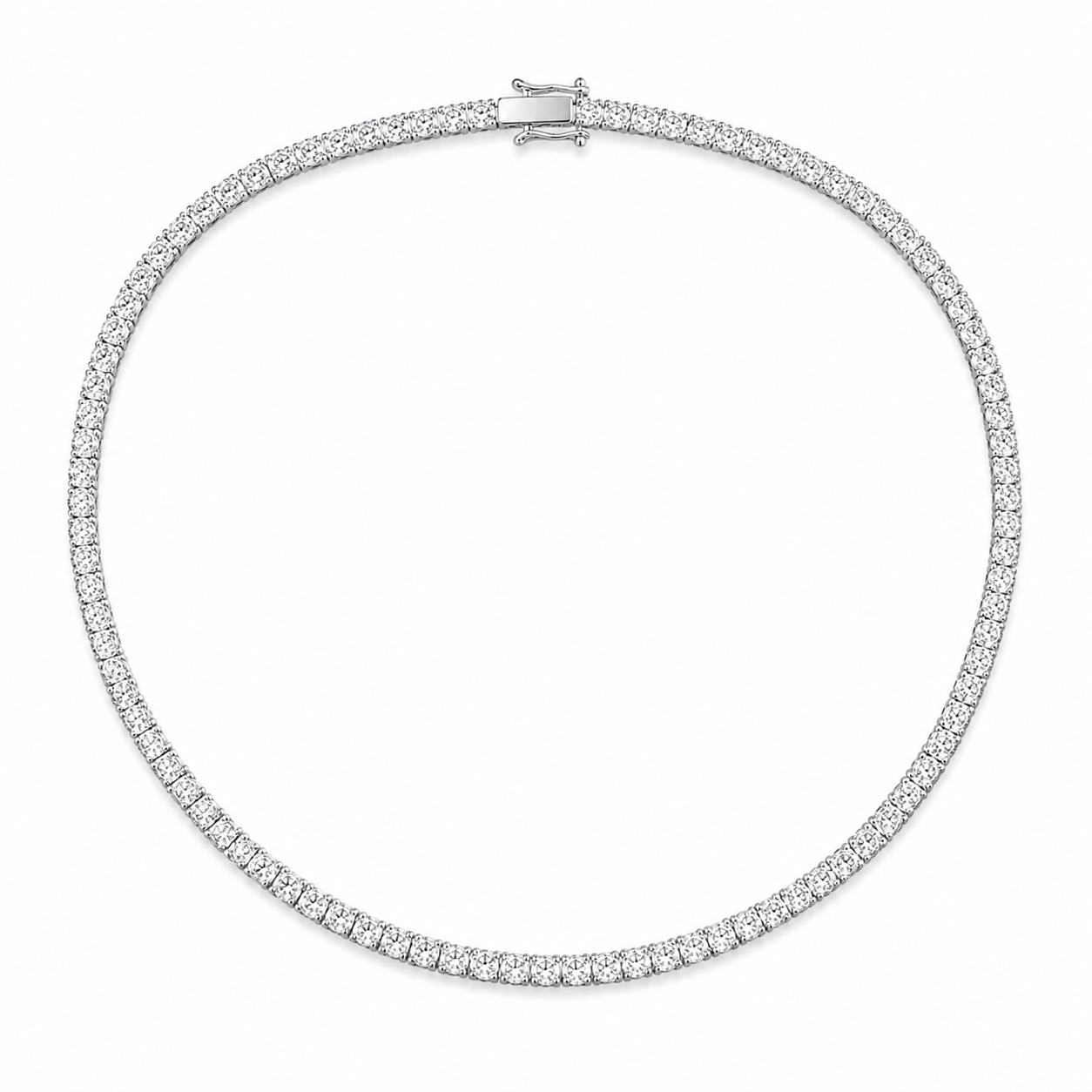 Titan Ice 3mm Tennis Necklace