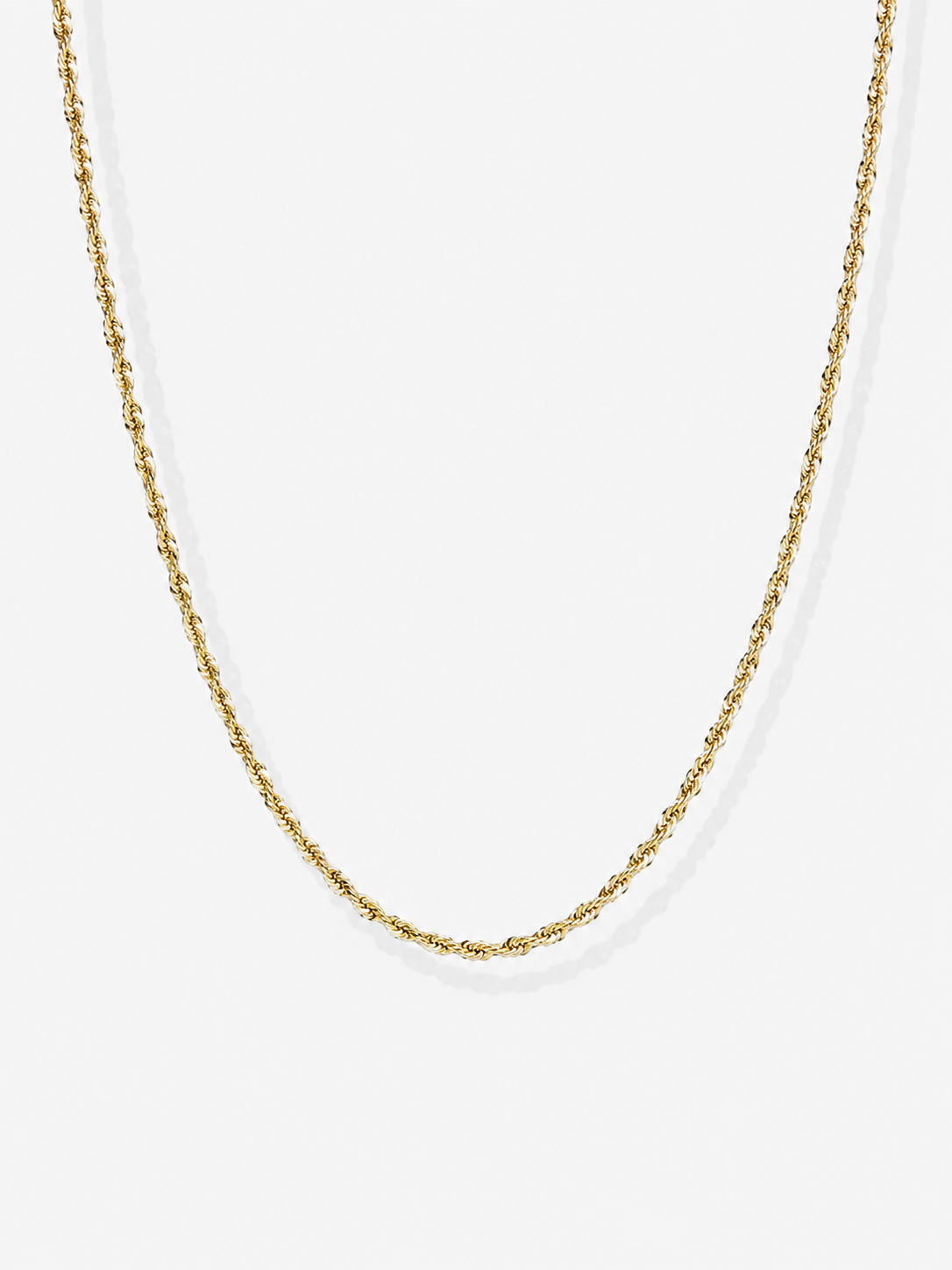 Tresse Rope Chain 14K Gold Necklace