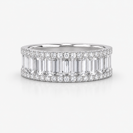 Baguette Eternity Diamond Ring