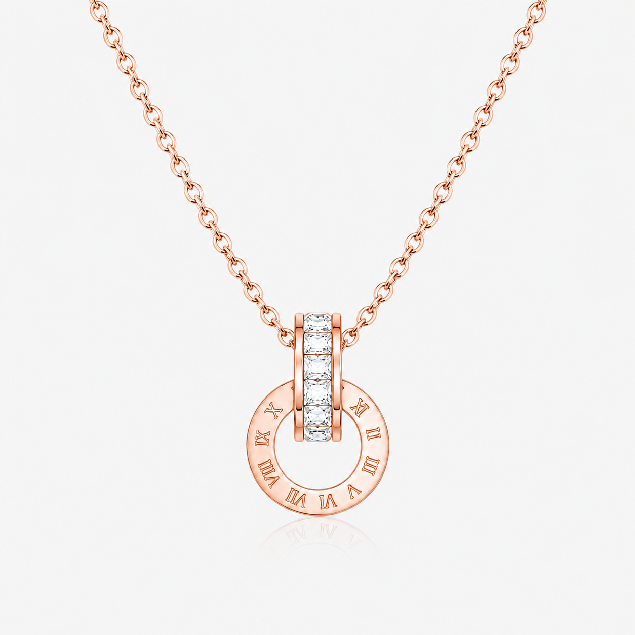 Rose Gold Pendant Necklace