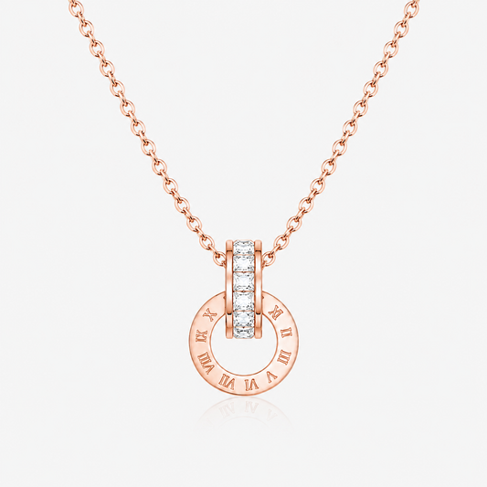 Rose Gold Pendant Necklace