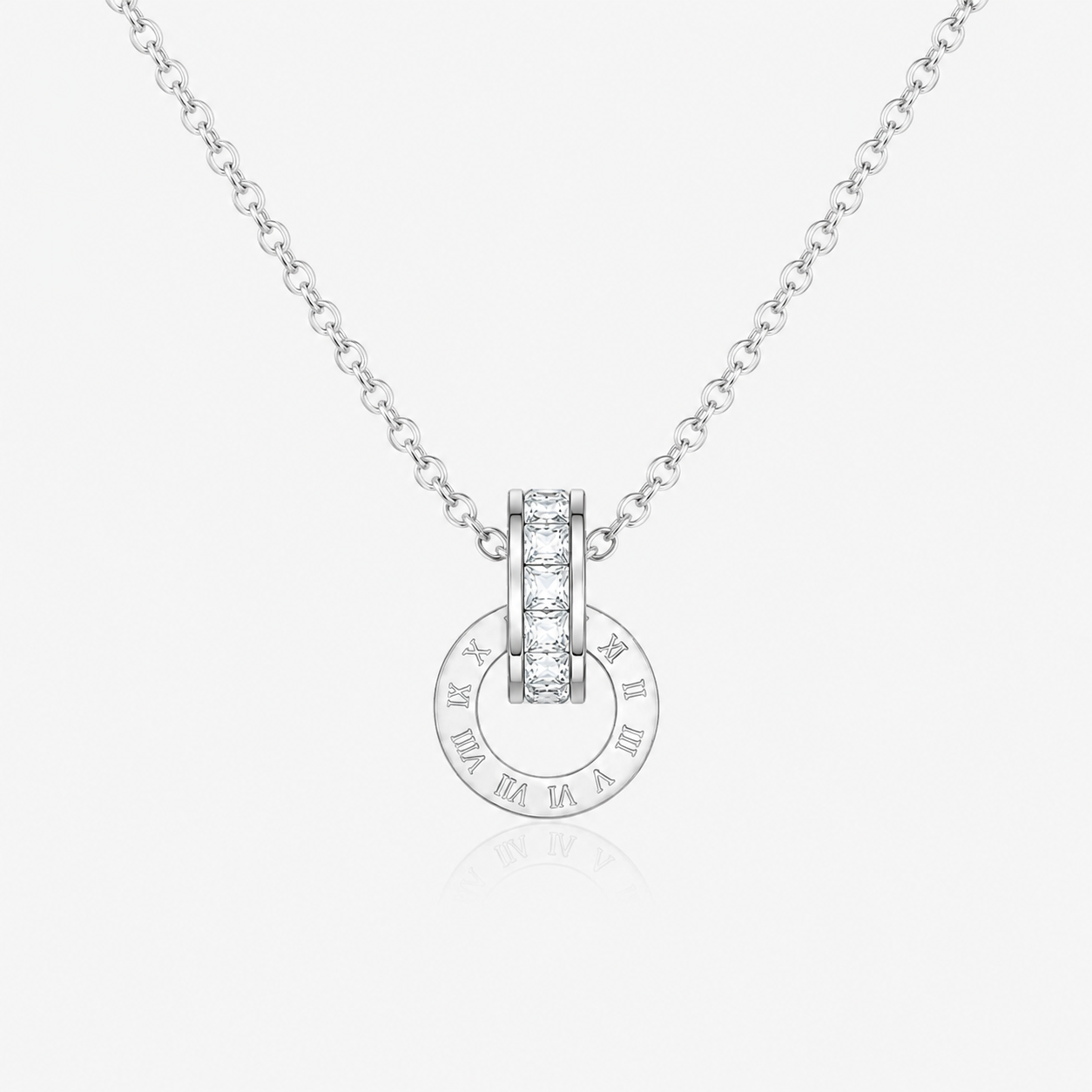 White Gold Pendant Necklace