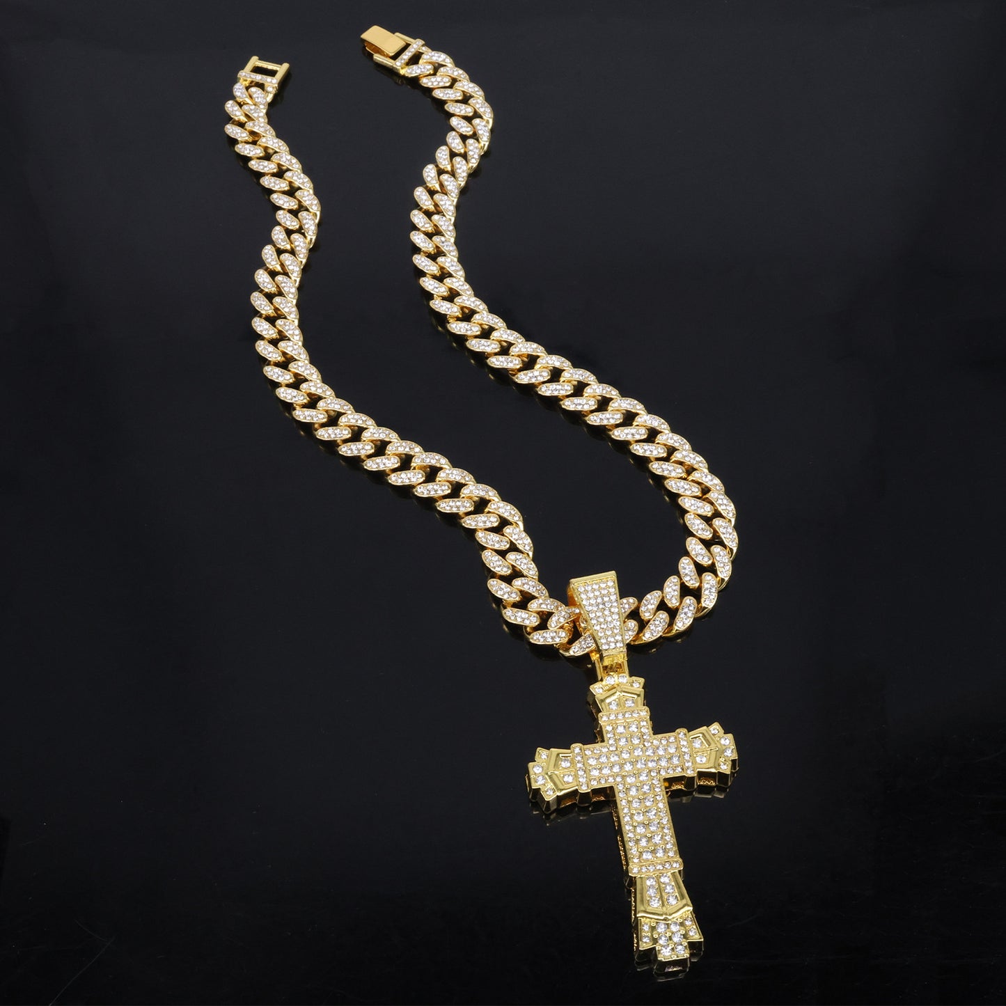 Imperial Gold Cross Pendant