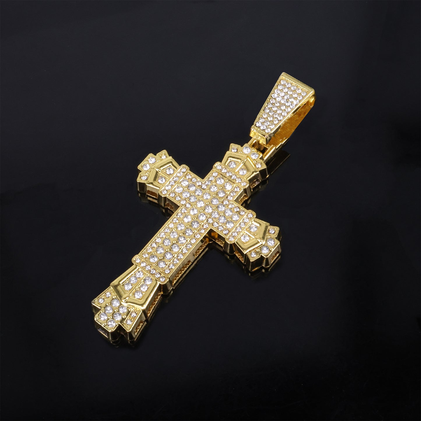 Imperial Gold Cross Pendant