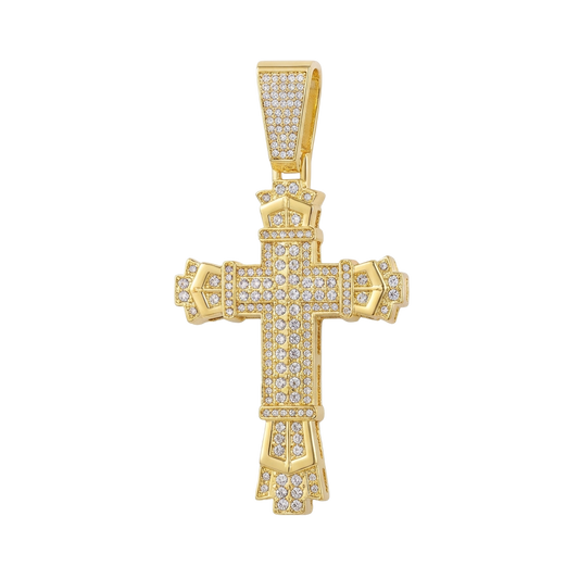 Imperial Gold Cross Pendant