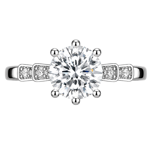 Round Brilliant Diamond Engagement Ring