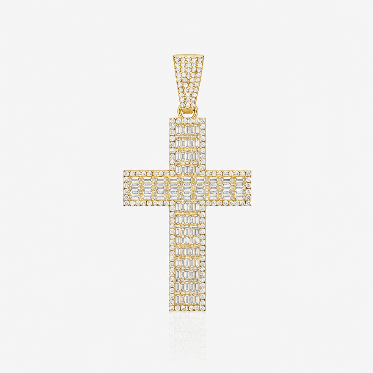 Straight Gold Pendant