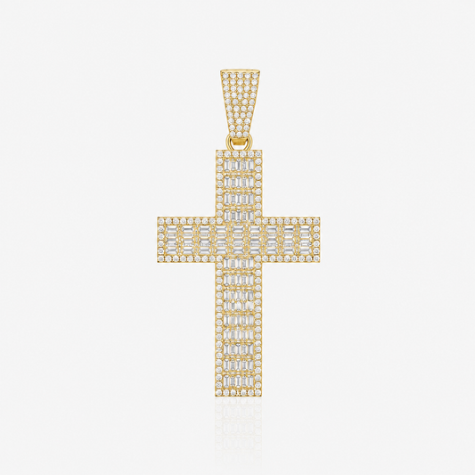 Straight Gold Pendant