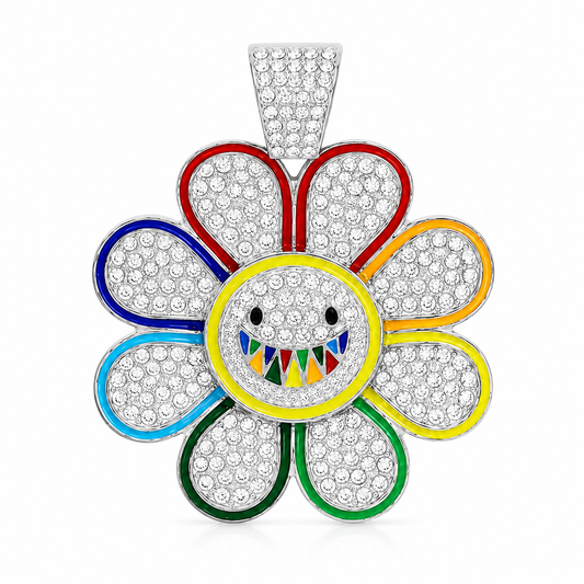 Smiley Blossom Pendant