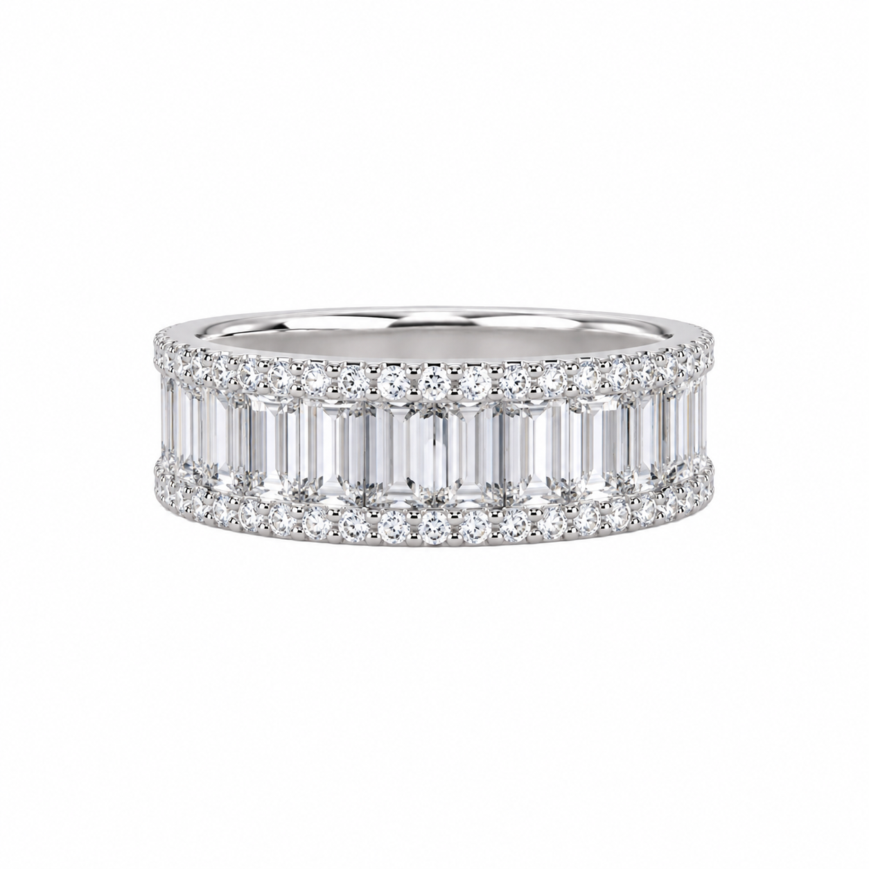Baguette Eternity Diamond Ring