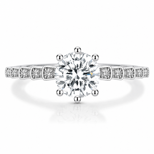 Round Brilliant Diamond Engagement Ring