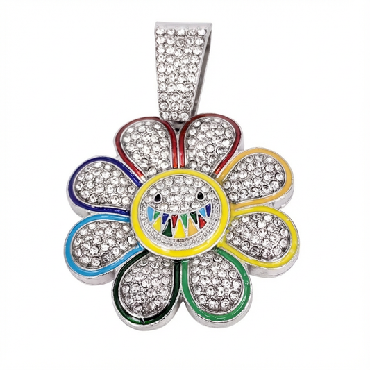 Smiley Blossom Pendant