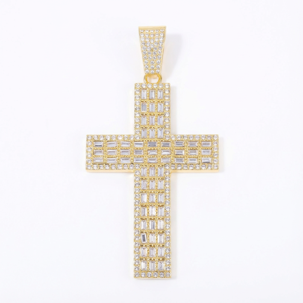 Straight Gold Pendant