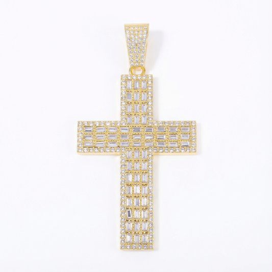 Straight Gold Pendant